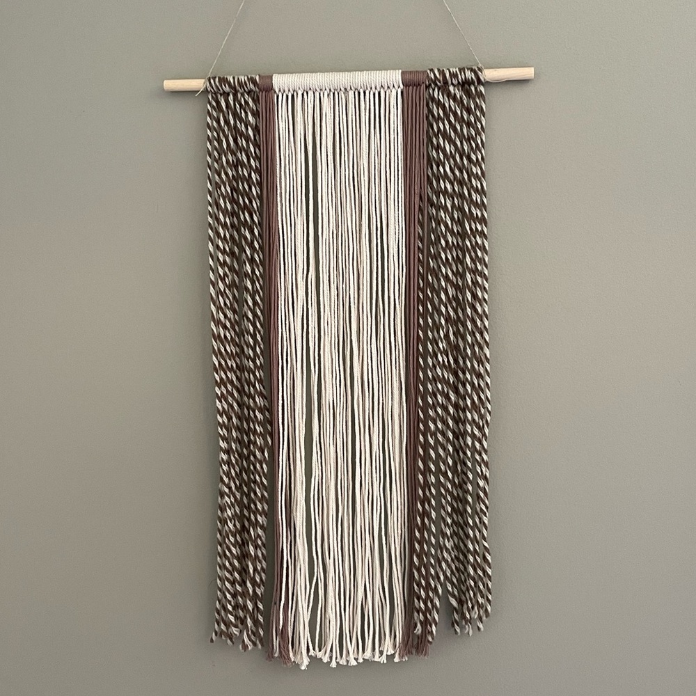 Handmade Boho Wall Hanging Decor 19.5 inches long